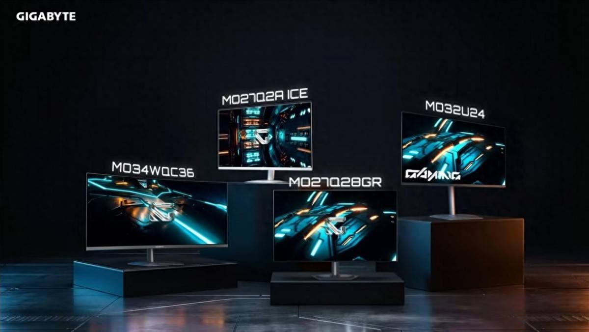 技嘉CES 2026亮相多款OLED电竞显示器,战术功能与画质算法升级